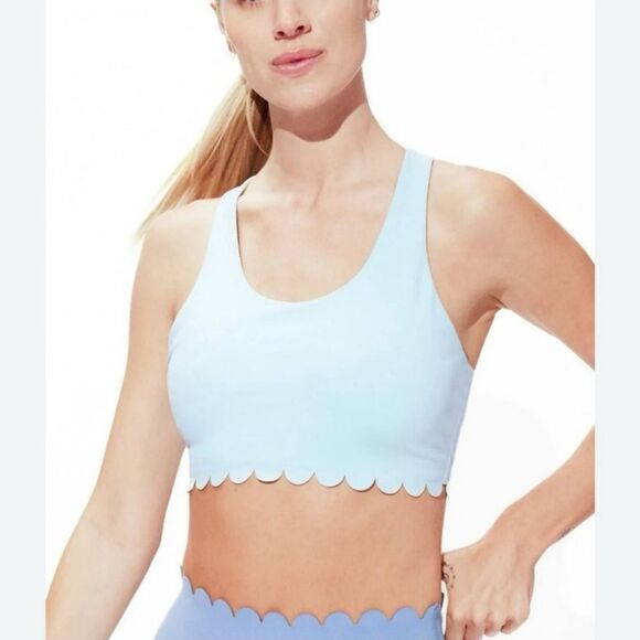 NWT EleVen By Venus Williams Pretty Power Sports Bra & Legging Set Ice Blue - Picture 4 of 16
